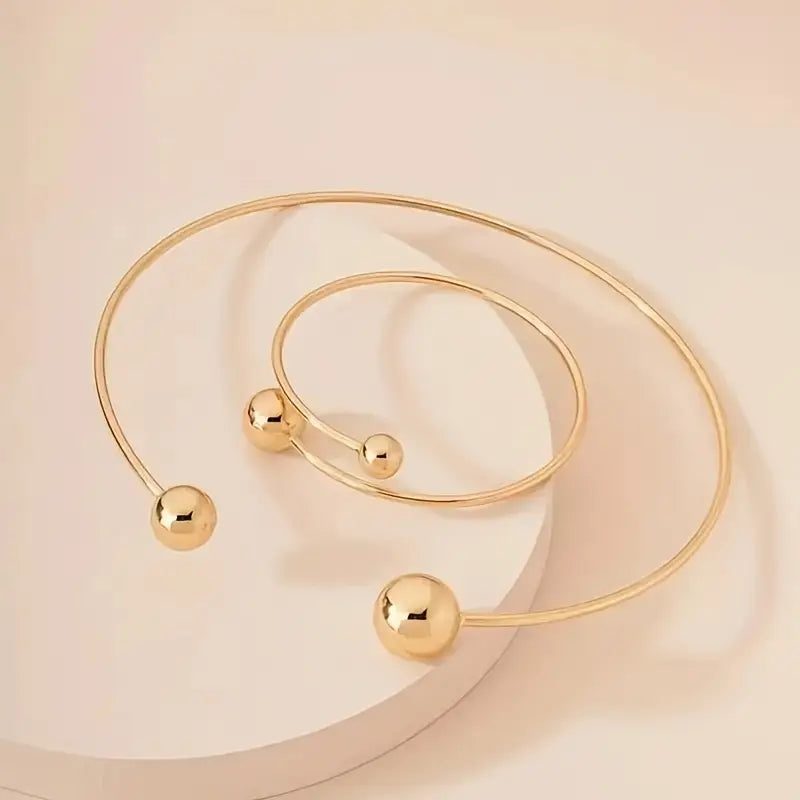 Glow™ | Gold Bracelet Set